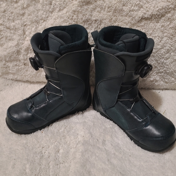Ride x Harper Teal Womans Snowboard Boots (Size 7.5) w/ Boa - Picture 3 of 7
